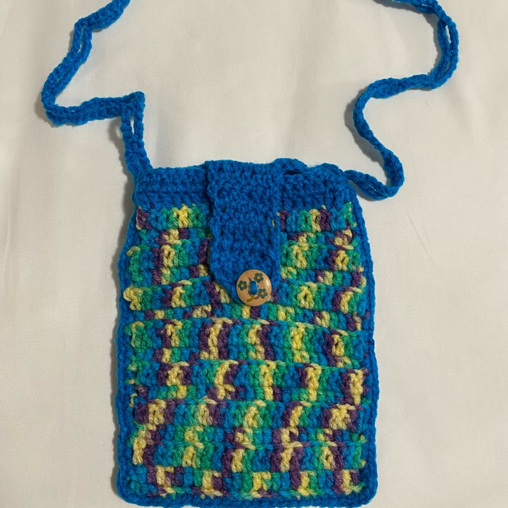 Small Handmade Crochet Bag